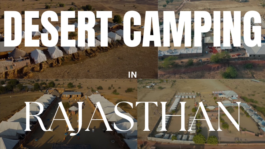 Desert camping in Rajasthan